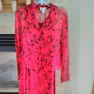 Vintage Robbie Bee Silk jacket and dress